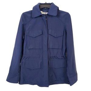 Madewell Utility Jacket in Navy Blue